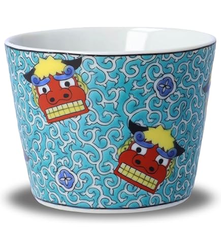 Amazon.co.jp: 九谷焼 七福神 お猪口 金箔伝統工芸品 骨董 縁起物 7個